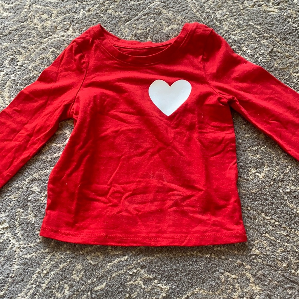 Red long sleeve shirt